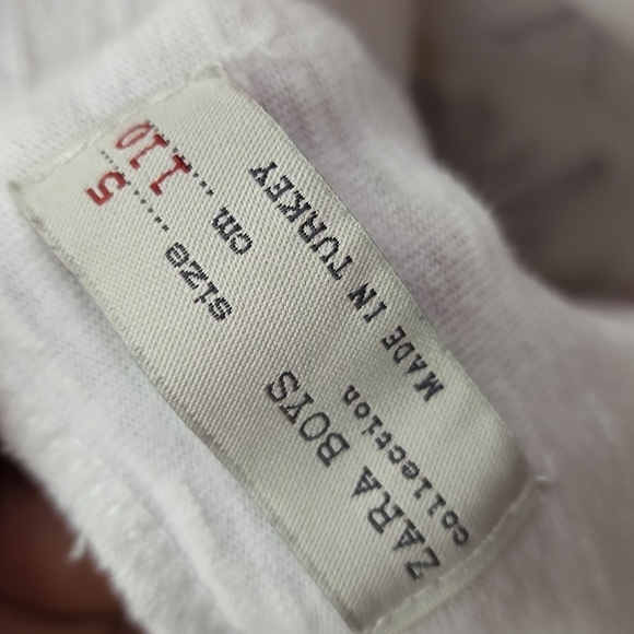 Zara boys collection play it again size 6 tee boya - Picture 4 of 4